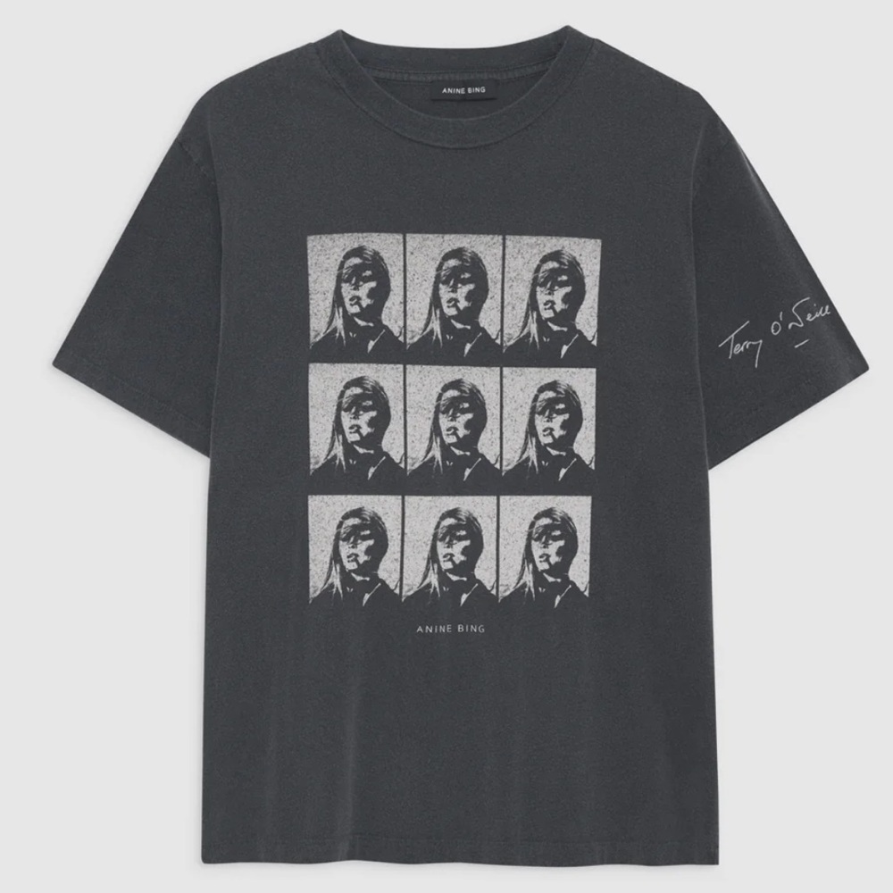 Anine Bing Brigitte Bardot Film T-Shirt - Size Medium